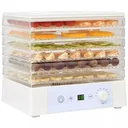 Food dryer with 6 trays 250 W white