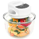 Convection oven with extension ring and timer 1400 W 17 L