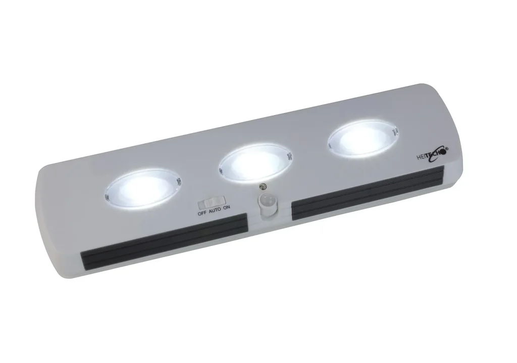 Light bar with motion detector