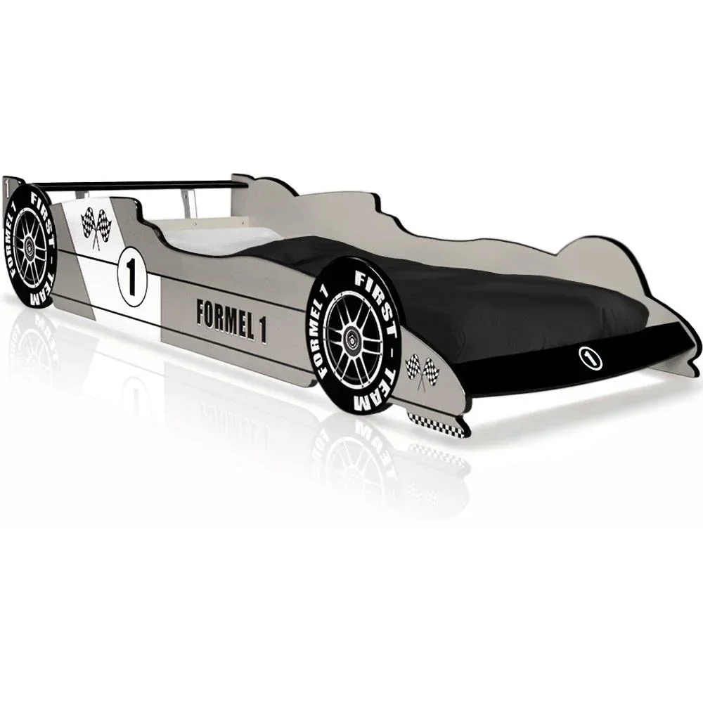 Children's bed Formula 1 Silver