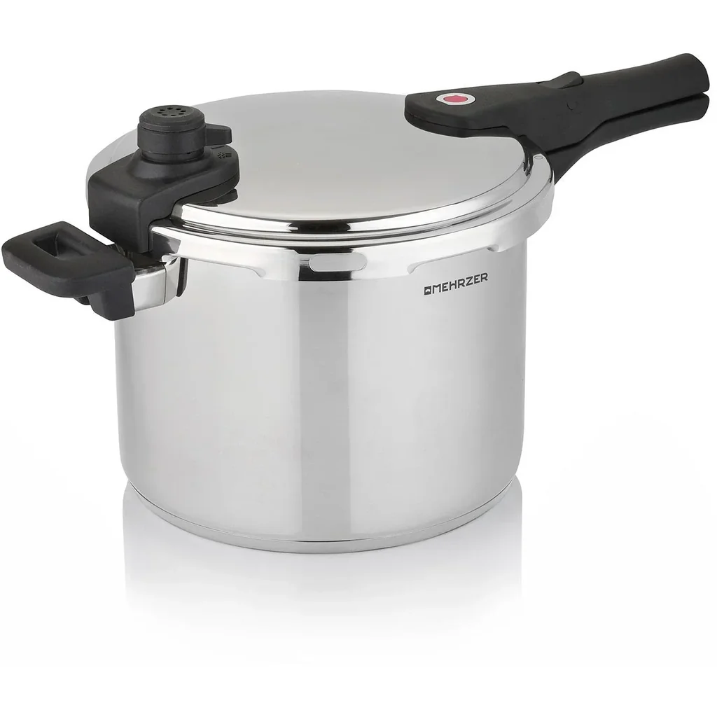 Mehrzer Premium - Pressure Cooker - 24 cm - Stainless Steel - 8 Liters