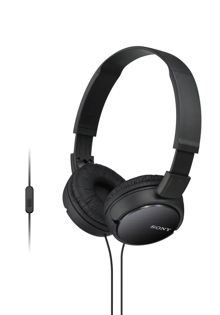 Headphone/Headset, black, 12-22 kHz, 1.2m Cable