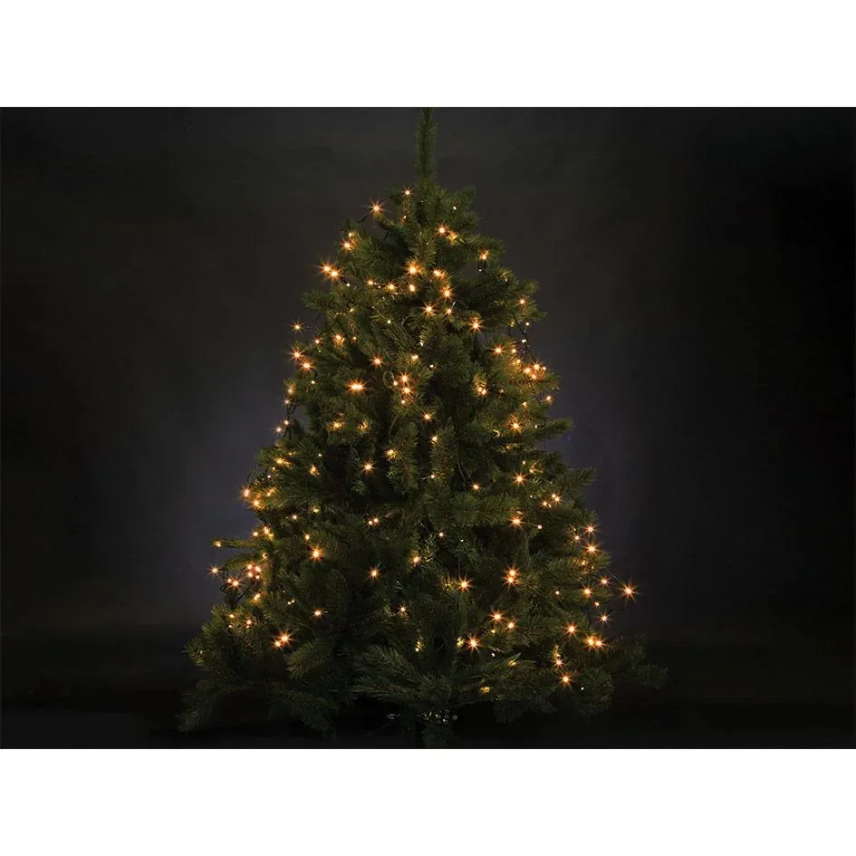 Vellight Christmas Lights - for Christmas trees up to 180cm - 220 LEDs - Arizona White - Indoor & Outdoor
