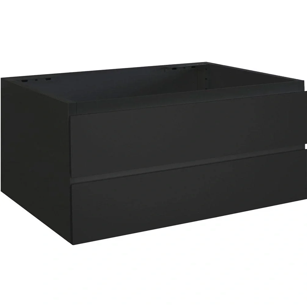 Concept cabinet drawer 80cm black fsc