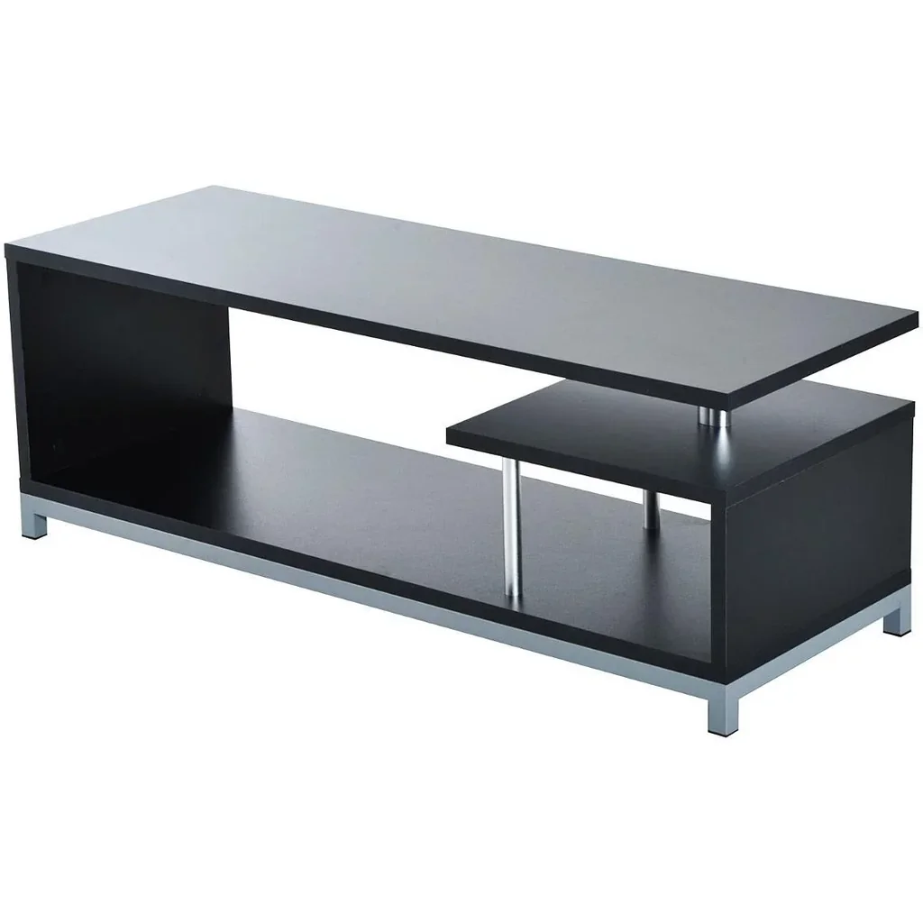 TV table TV lowboard sideboard side table black