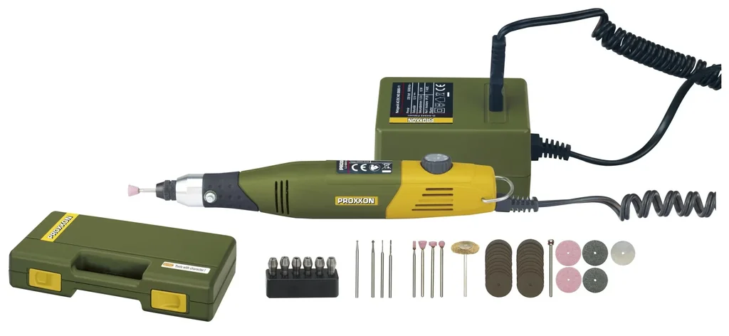 Model making and engraving set with MICROMOT 60/E
