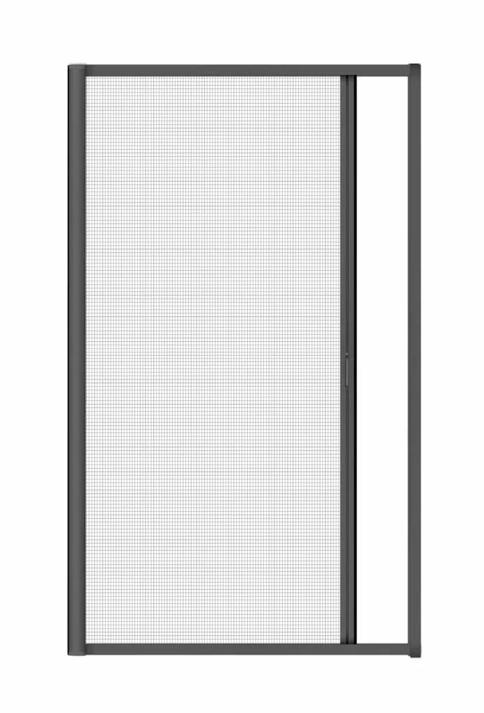 Insect screen roller blind for doors, 160 x 225 cm in anthracite