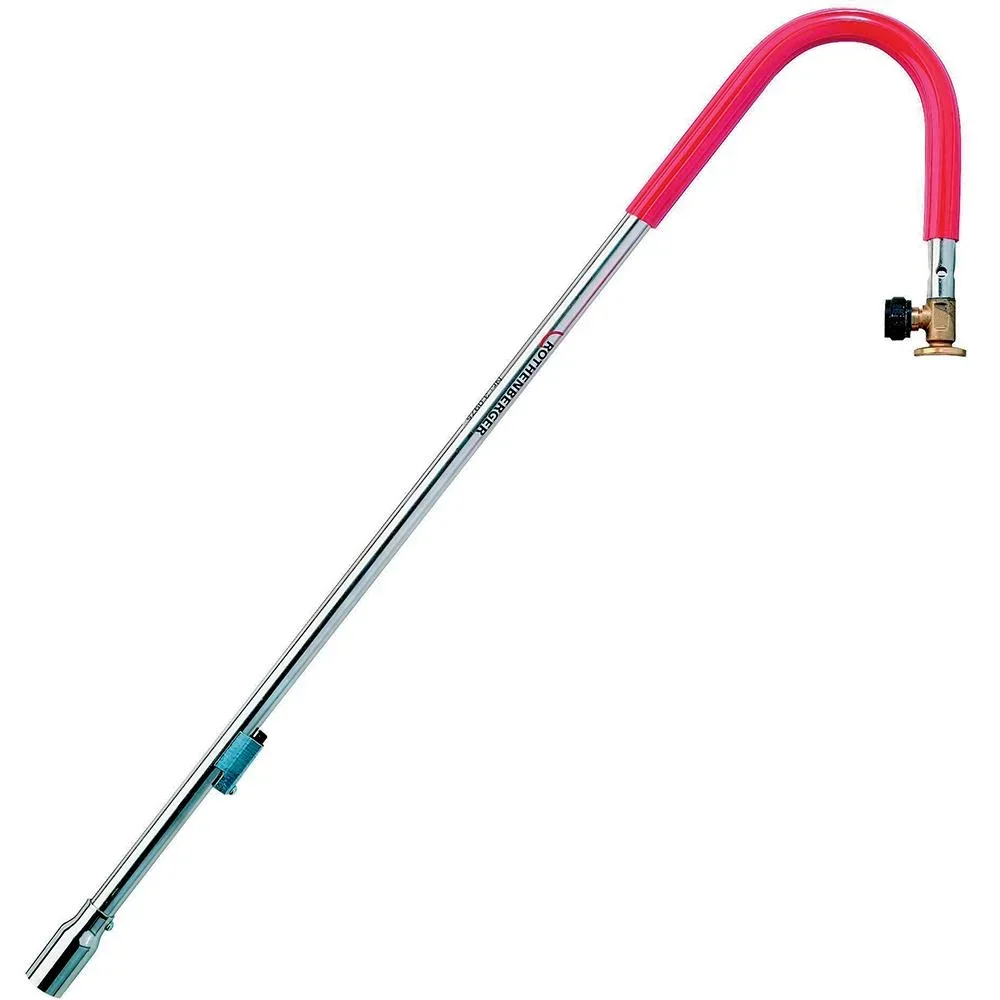 Weed burner with piezo