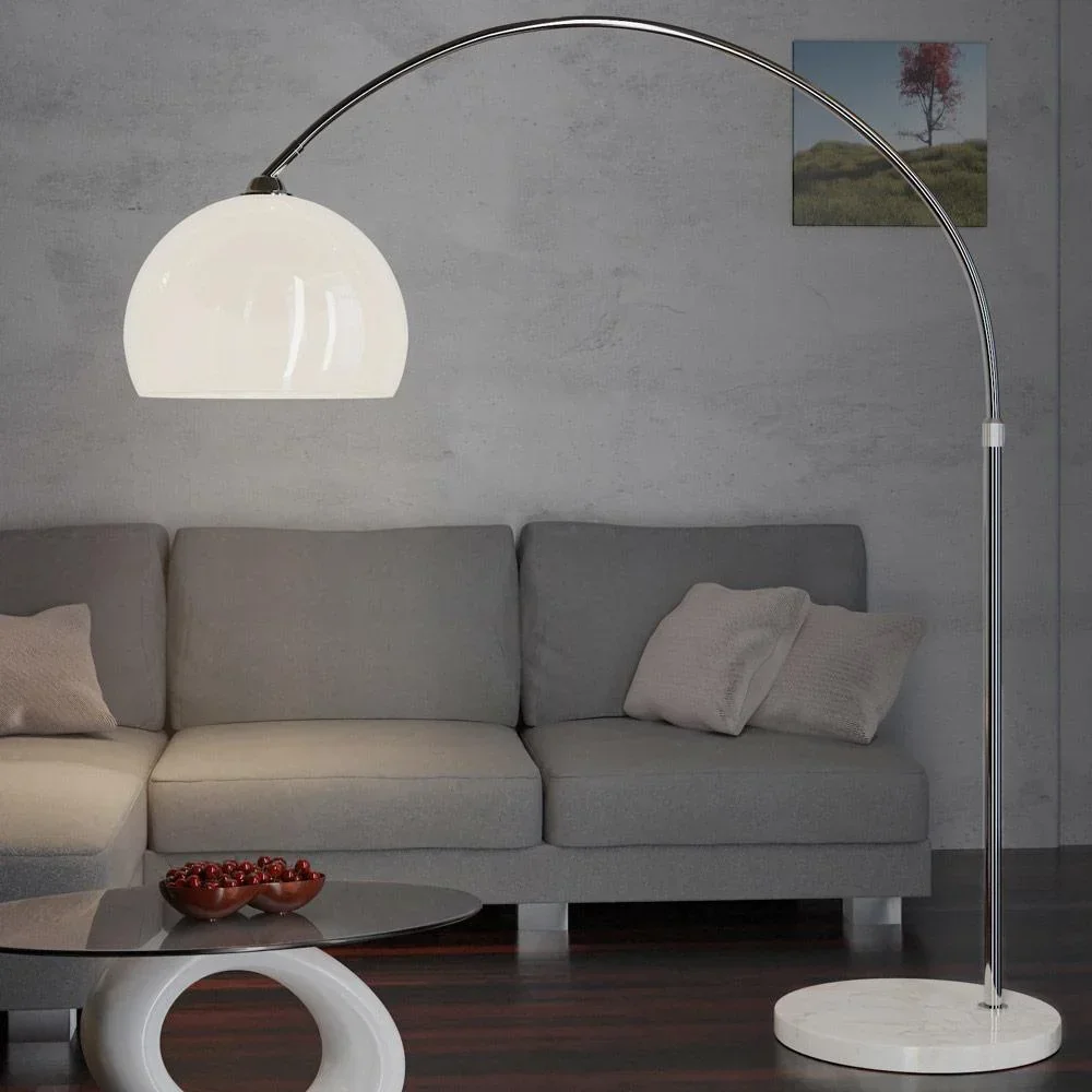 Arc lamp -220cm adjustable with marble base
