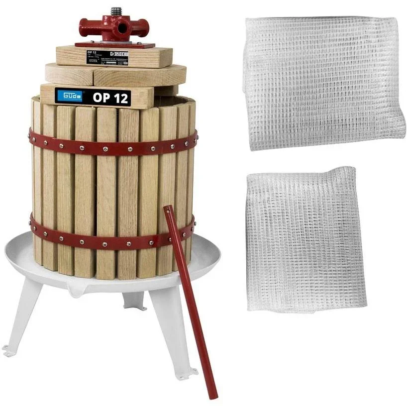 Fruit press OP 12 - 12 liters - with pressing cloth