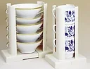 Cup stacker, 2 pieces