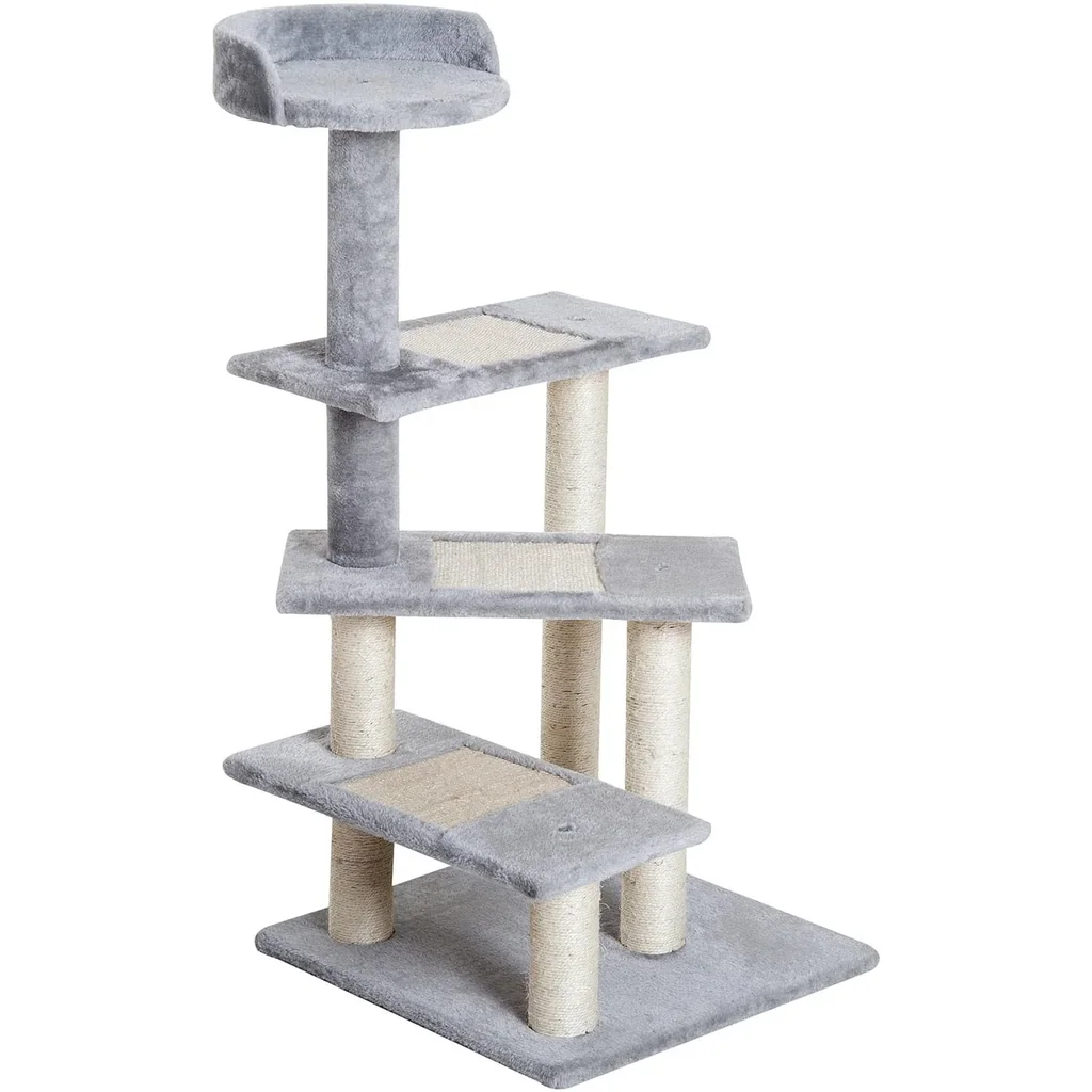 Scratching post cat tree play tree stairs 5 layers gray