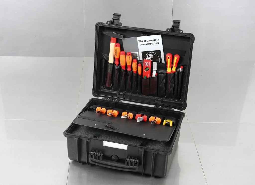 Tool case "Solid", waterproof, external dimensions: 465 x 360 x 175 mm