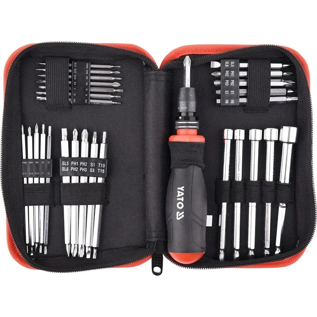 Screwdriver set with bits - 28 pieces