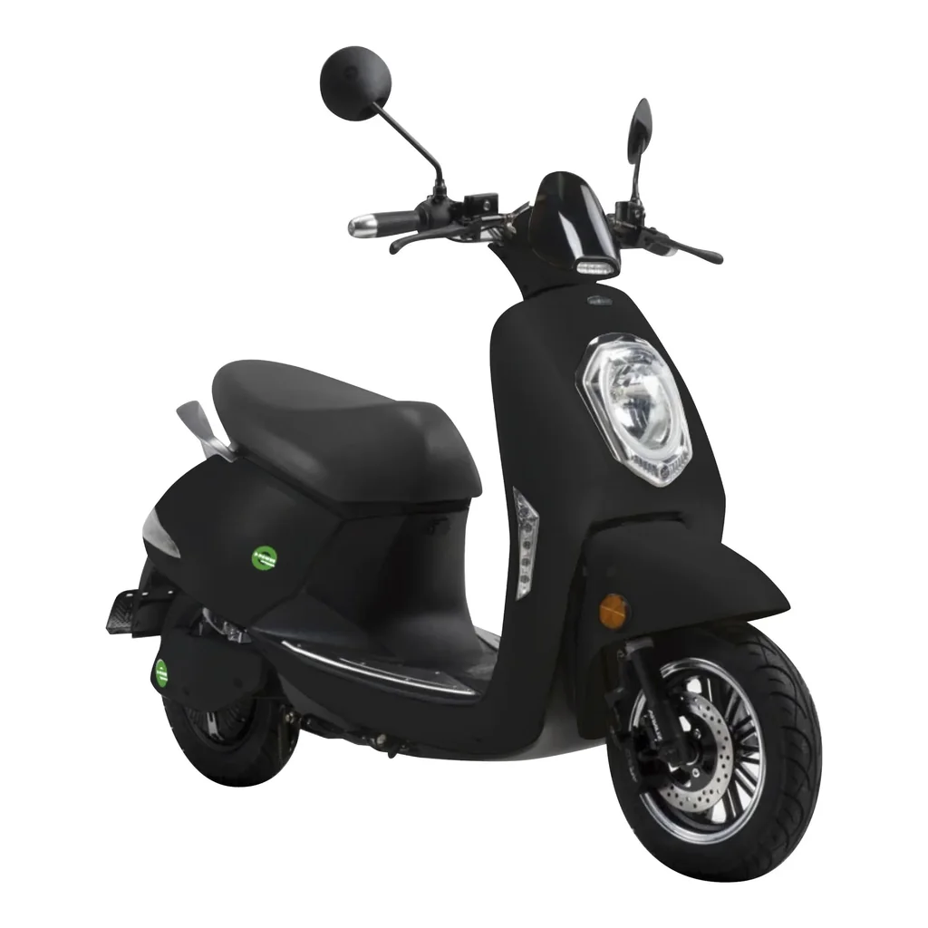 Compact E-Scooter "Roma" 45 km/h black