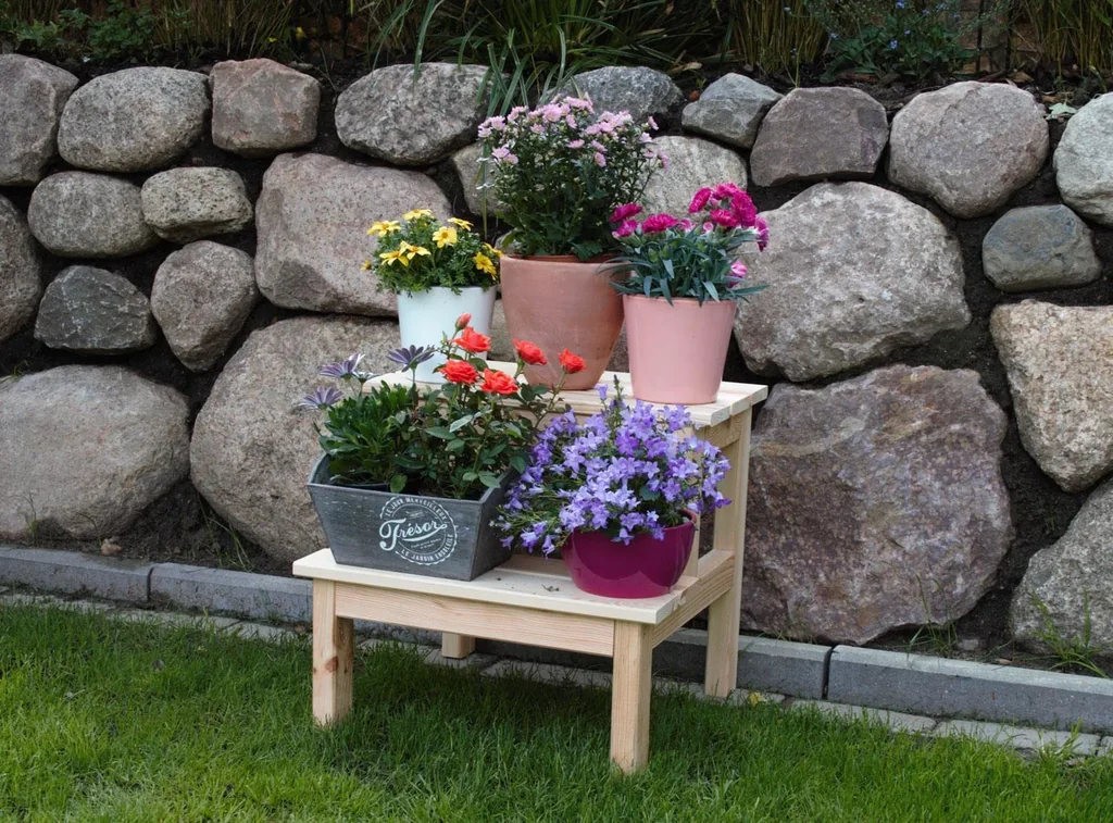 flowerpot stool