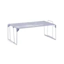 Universal shelf, stackable, mesh