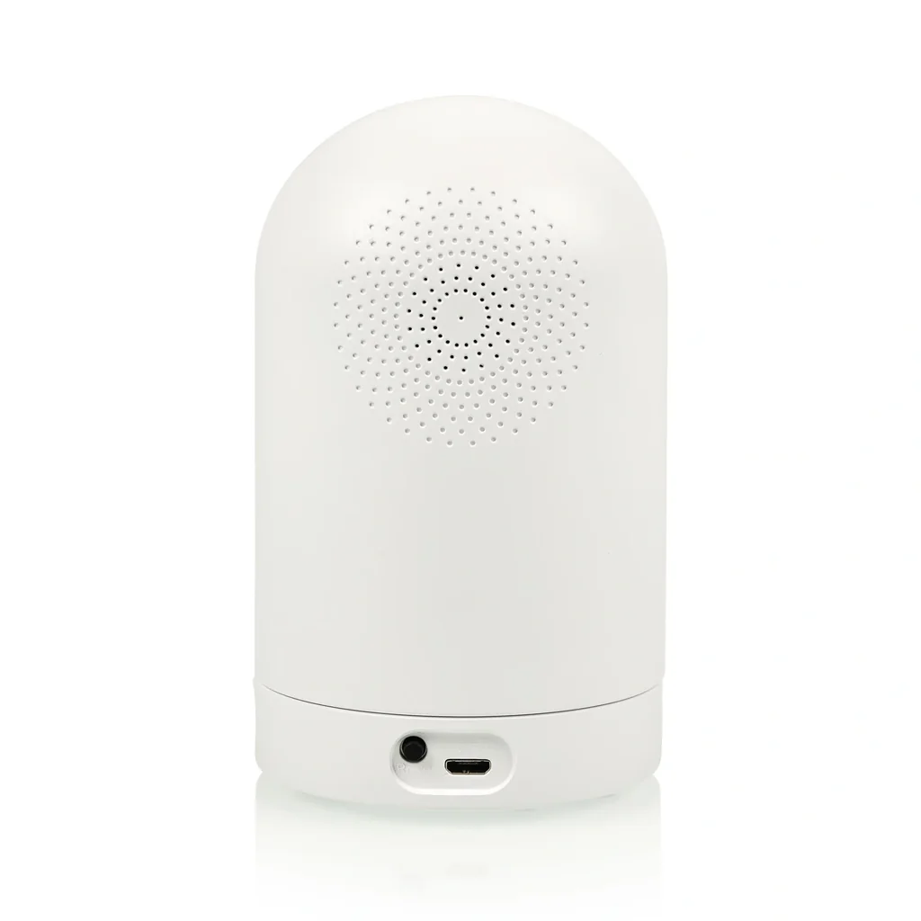 Digital indoor surveillance camera with night vision and recording function, swiveling