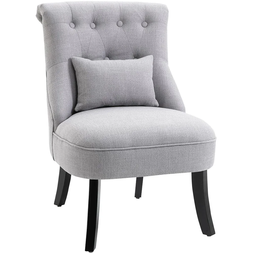 Relaxing chair with back cushion