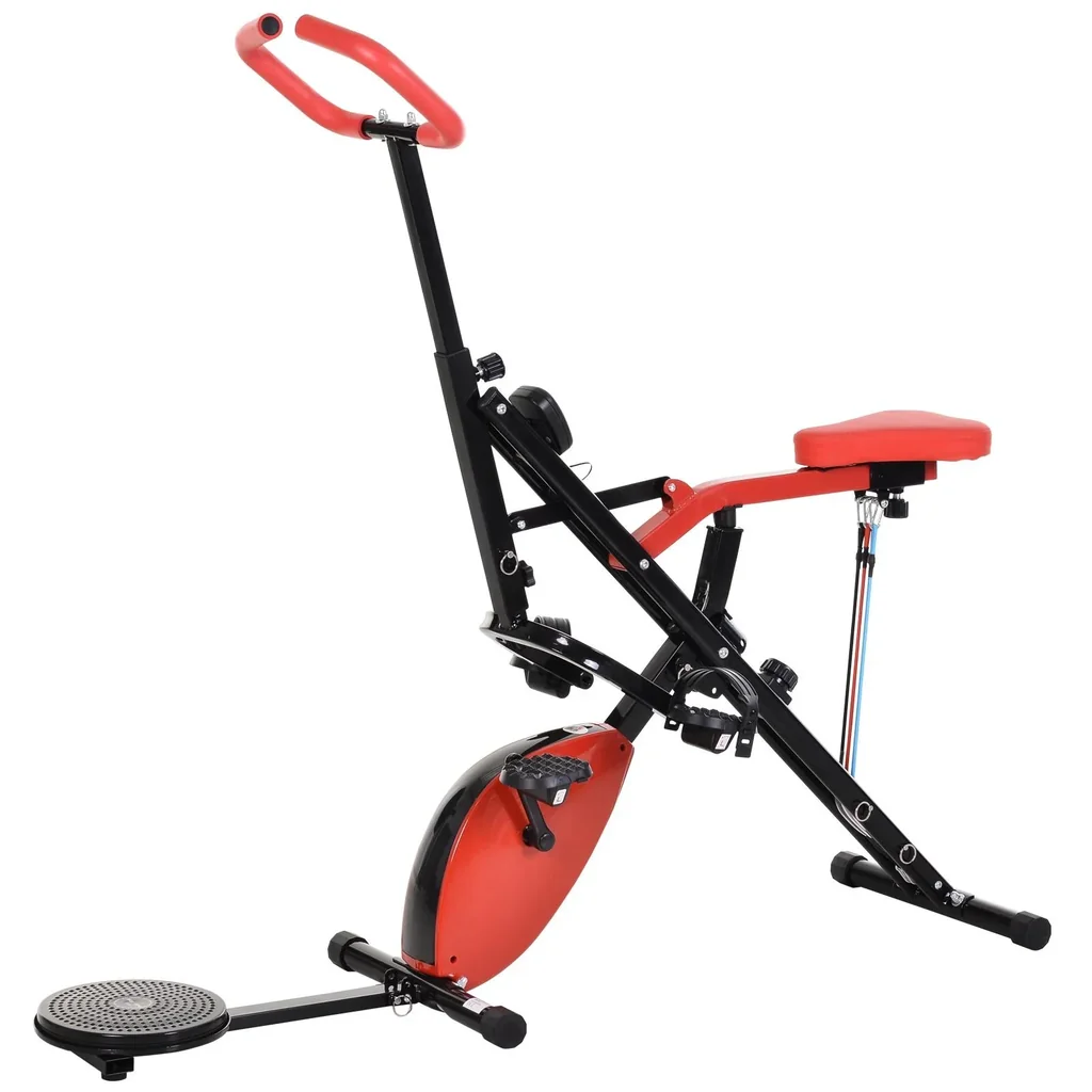 Training cycling, black, red