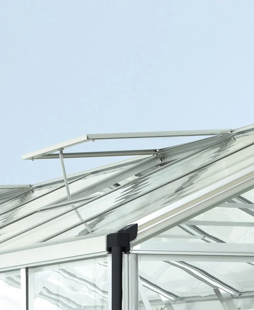 Aluminum roof window for Zeus/ Poseidon, without glass, aluminum