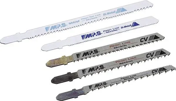 Set decoupeerzaagbladen, 5 stuks, voor AEG, Bosch en Makita