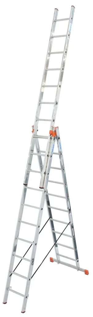 "TRIBILO" RUNG MULTI-PURPOSE LADDER, THREE-PART 3x10 RUNGS