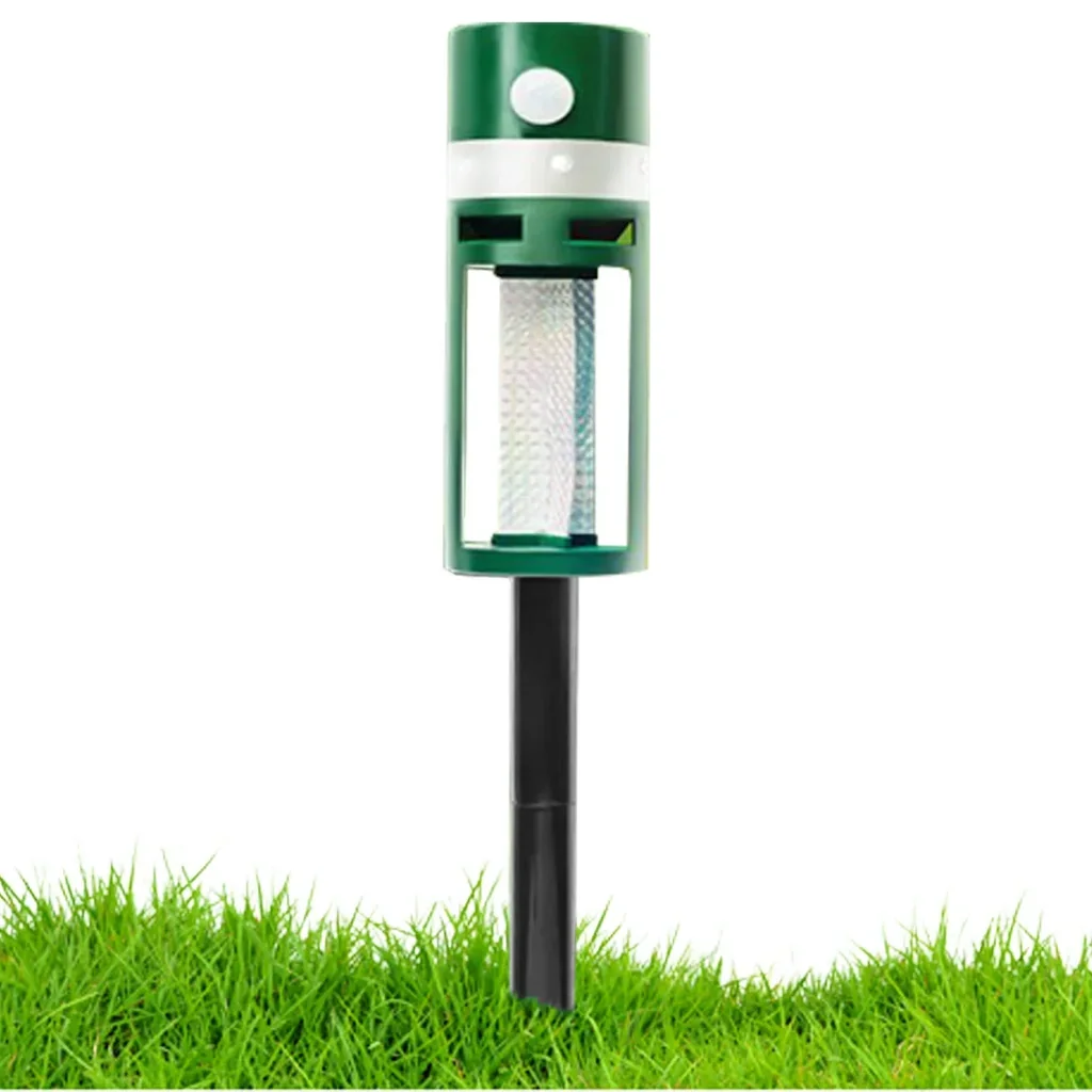 Zonne-energie universele dierenschrik "360° + reflector"