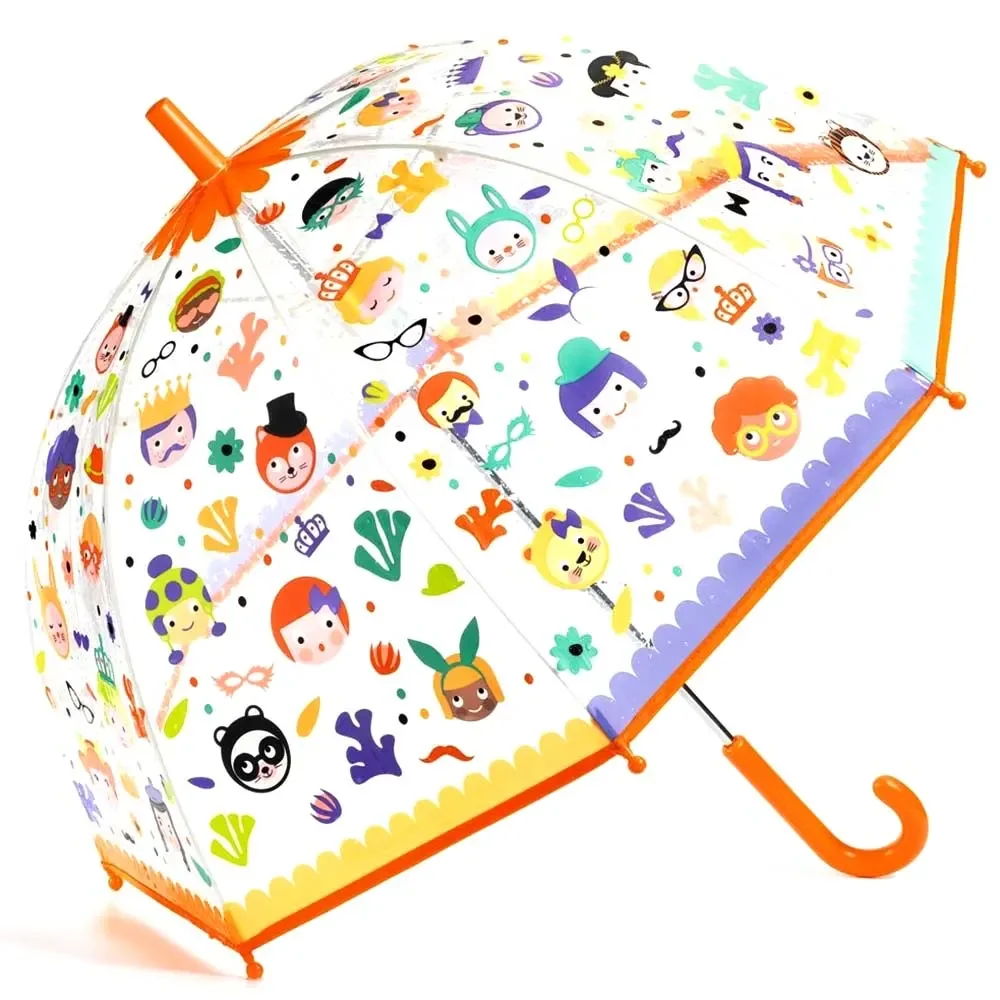Djeco kinderparaplu gezichten
