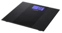Body scale “Ella”, glass, XXL display, black