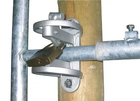 Locking option for pasture gates