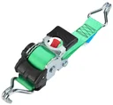 Automatic lashing strap with retractable function - 50 mm x 3 m - claw hook
