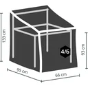 protective cover for stackable chair - 95 cm