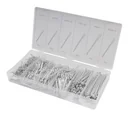 Split pins, 1000 pieces in assortment box