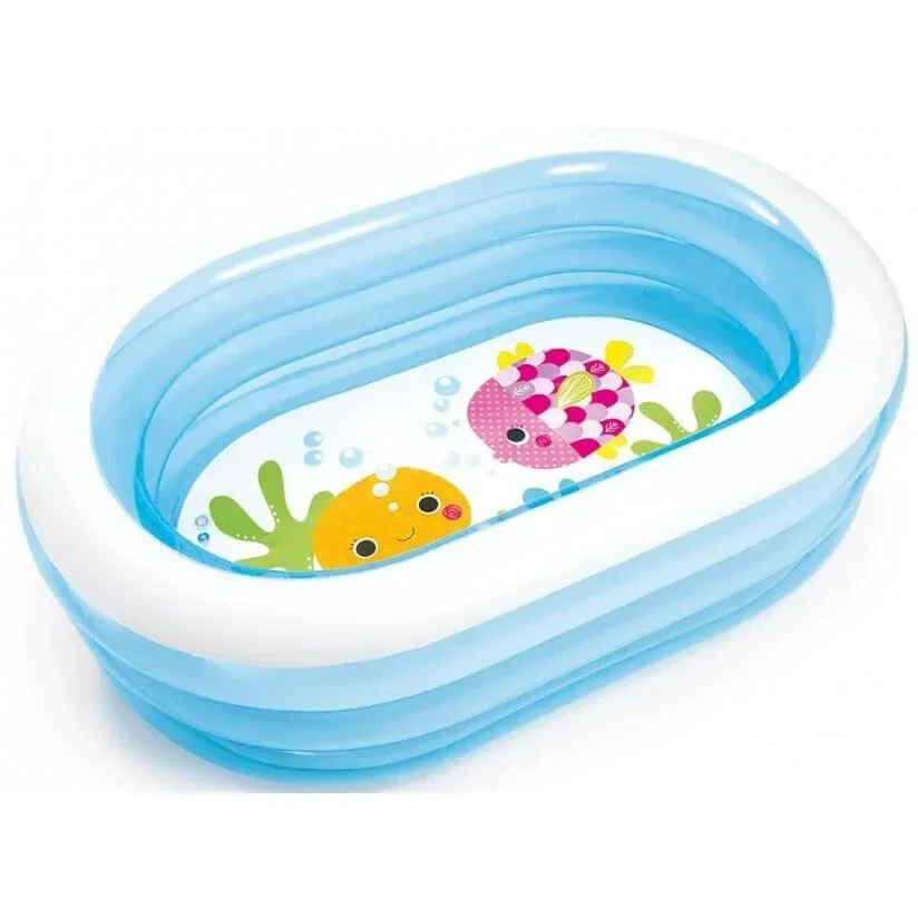 Ponds in oval shape