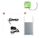 Automatische kippenladeur, complete set inclusief schuifdeur 30 x 40 cm