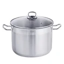 Universal pot, 15 l with glass lid