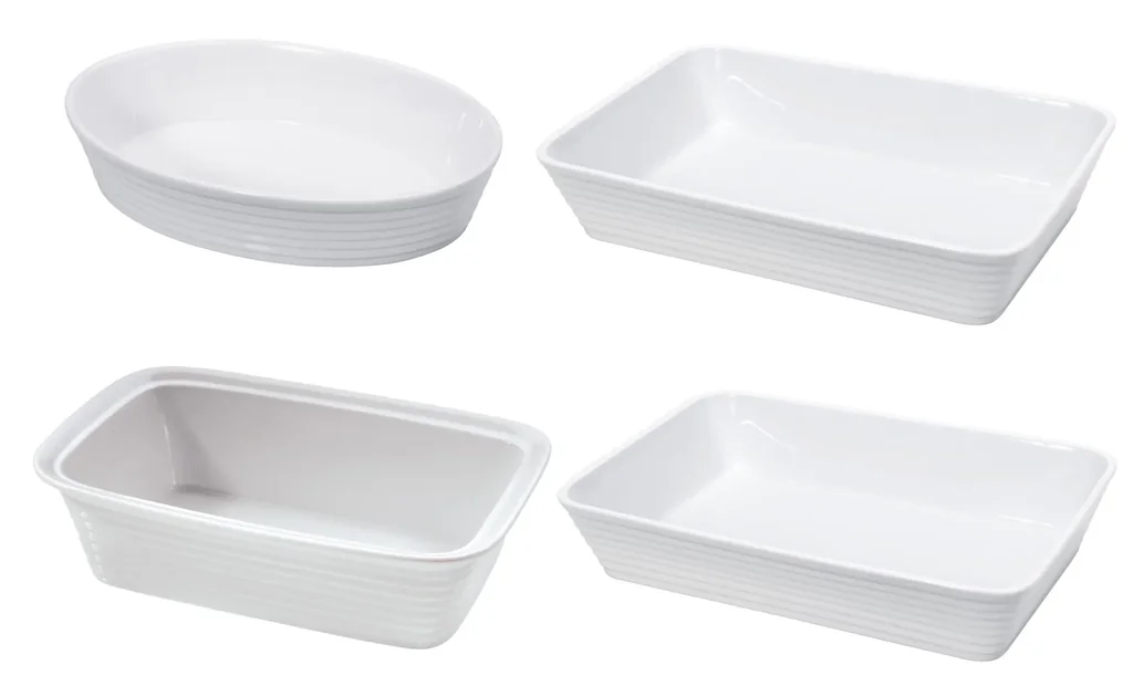 Oval casserole dish, Burgundy, 2 liters, 30 x 20 x 6 cm