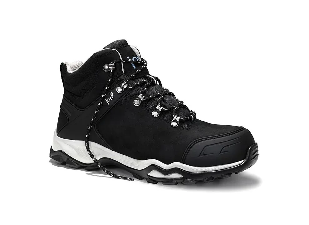 jo_POWERFUL black Mid S3 safety lace-up boots size 38