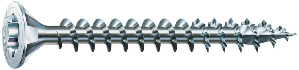 Countersunk head, T-Star Plus, full thread 4.5 x 60 mm, 100 pieces