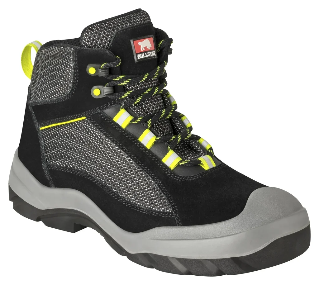 DYNAMIX S1p safety boots, grey, size 40