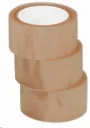 Poly tape, 3 rolls, brown