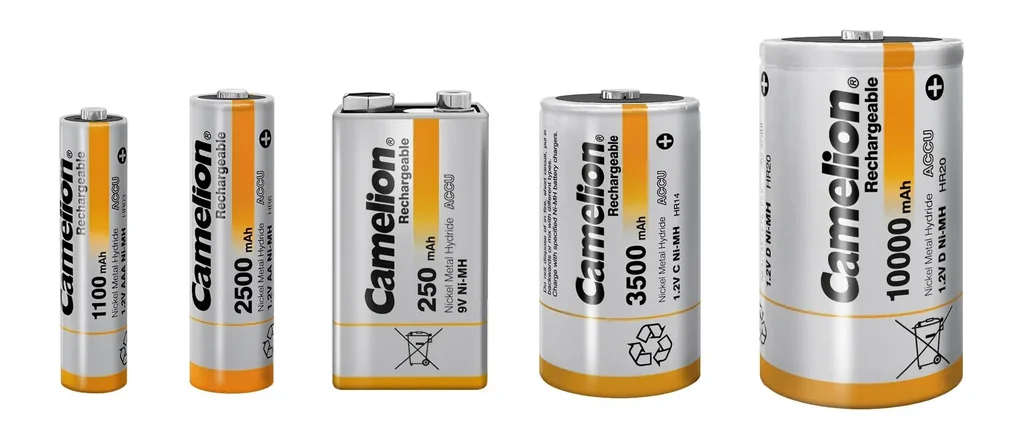 NiMH Mono D battery with 10000mAh - 2 pieces including box