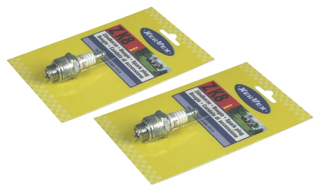 Lawnmower spark plugs, set of 2