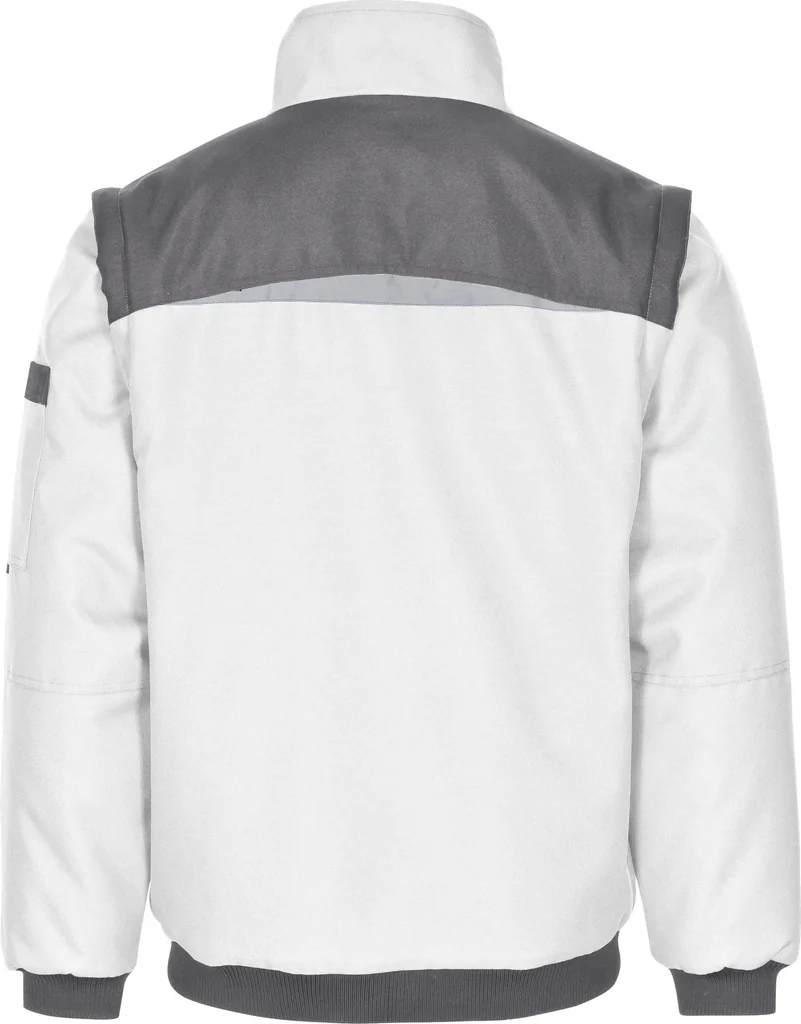 Functional blouson, white-grey, size M