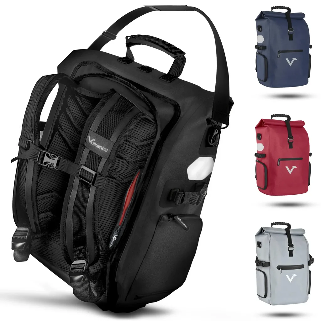 ValkPro 3 in 1 Bicycle Bag, Black