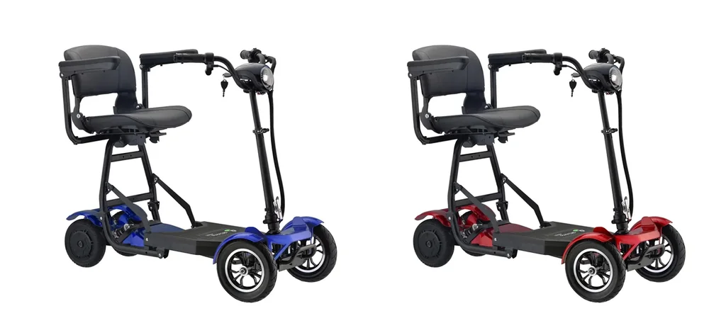 4-wheel electric vehicle Assisi 2.0 6 km/h Basic: 36V/10Ah Li-ion, foldable, blue