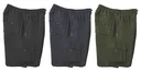 Men's elasticated shorts, olive, size XXL