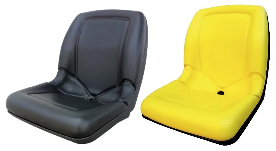 Seat shell ST3, PVC, black