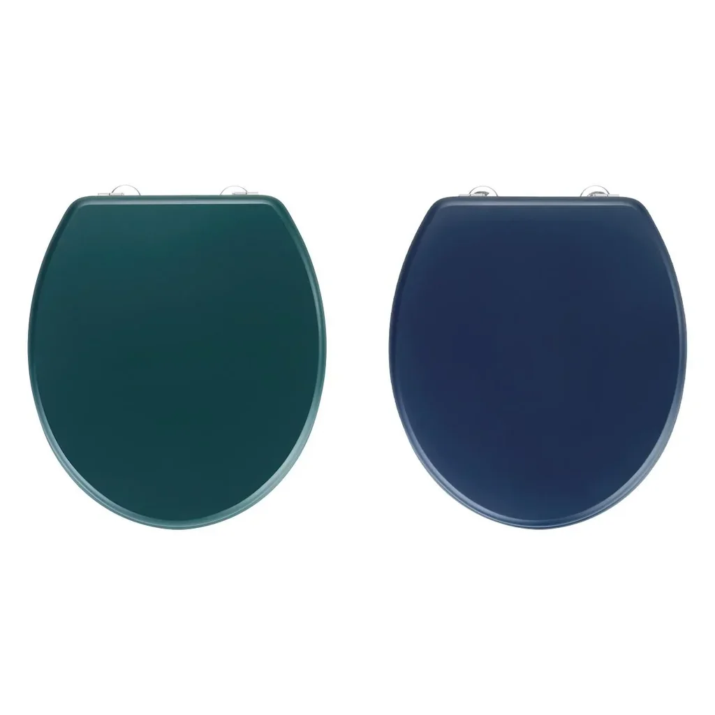 Toilet seat "Prima", dark green matt, MDF